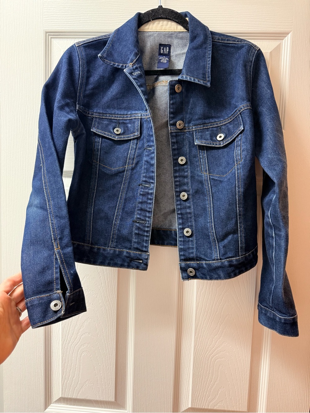 Vintage GAP Classic Dark Wash Jean jacket -S